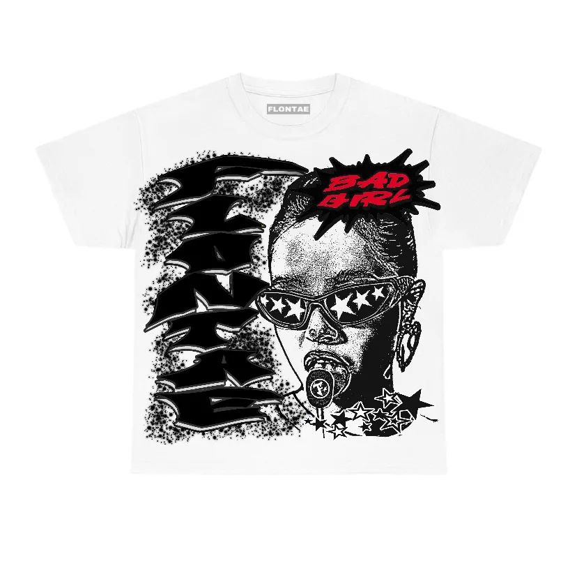Bred 11s Low Flontae T-Shirt Baddie Graphic sold by Flontae Clothing
