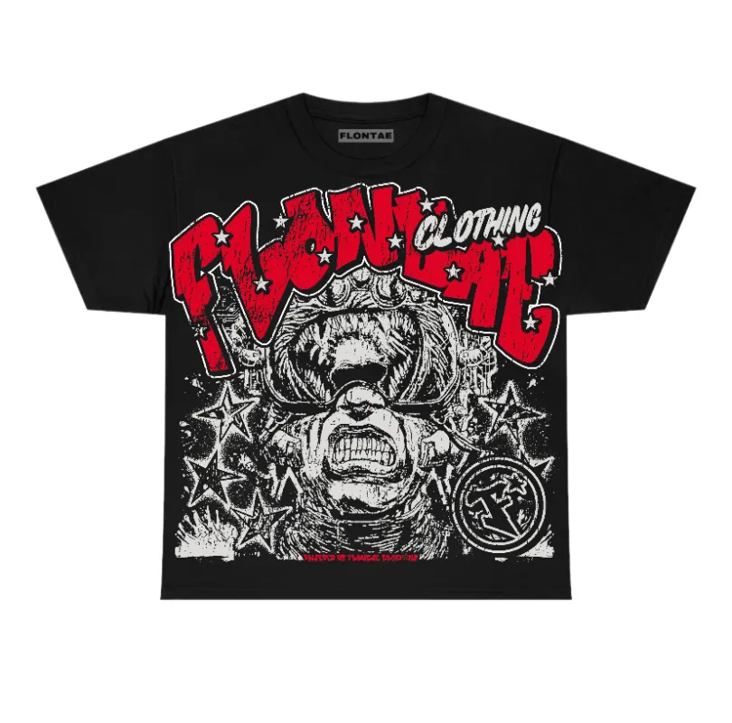 Bred 11s Low Flontae T-Shirt No Composure Graphic sold by Flontae Clothing