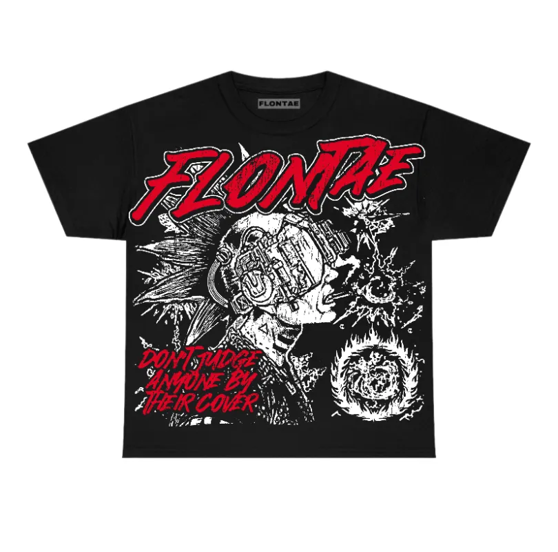 Bred 11s Low Flontae T-Shirt Don't Judge Graphic sold by Flontae Clothing