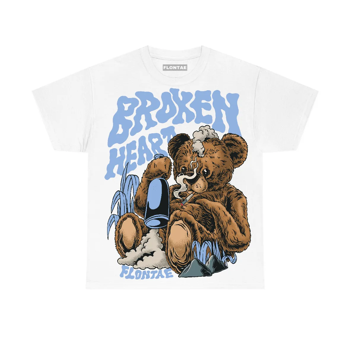 Forget Me Not 4s Flontae T-Shirt Broken Heart Graphic sold by Flontae Clothing