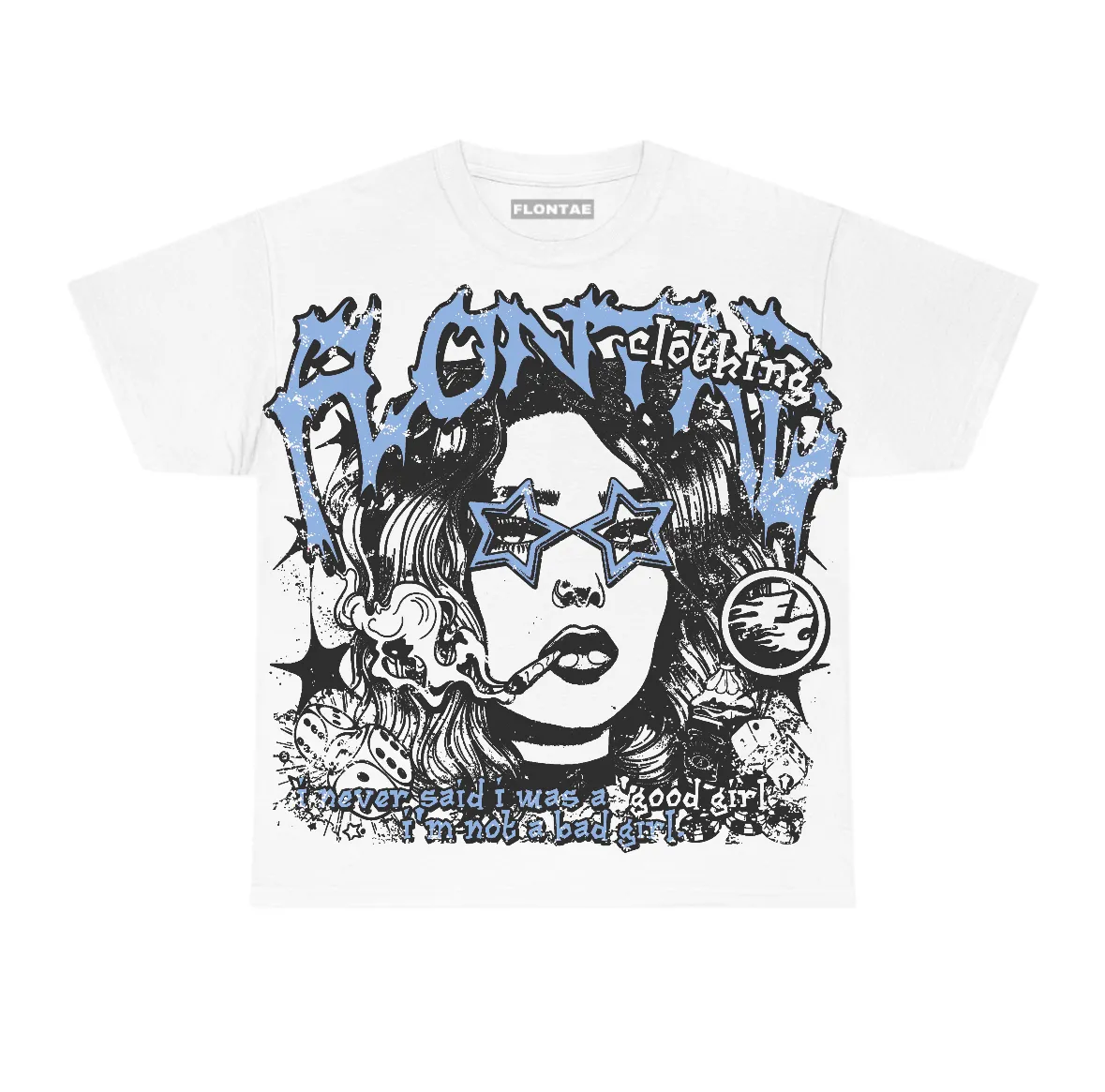 Forget Me Not 4s Flontae T-Shirt Keep Quiet Graphic sold by Flontae Clothing