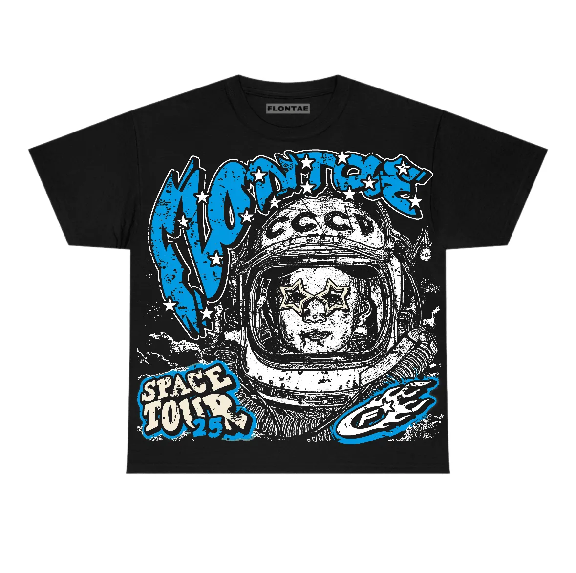 University Blue Reimagined 1s Flontae T-Shirt Get Around Graphic sold by Flontae Clothing