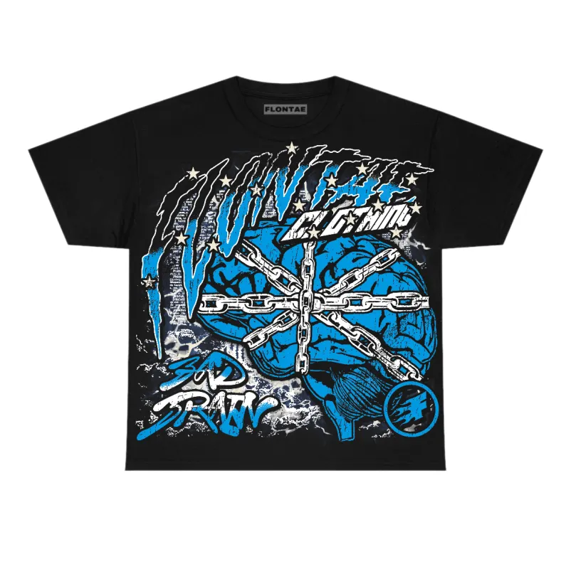 University Blue Reimagined 1s Flontae T-Shirt Bad Brain Graphic sold by Flontae Clothing