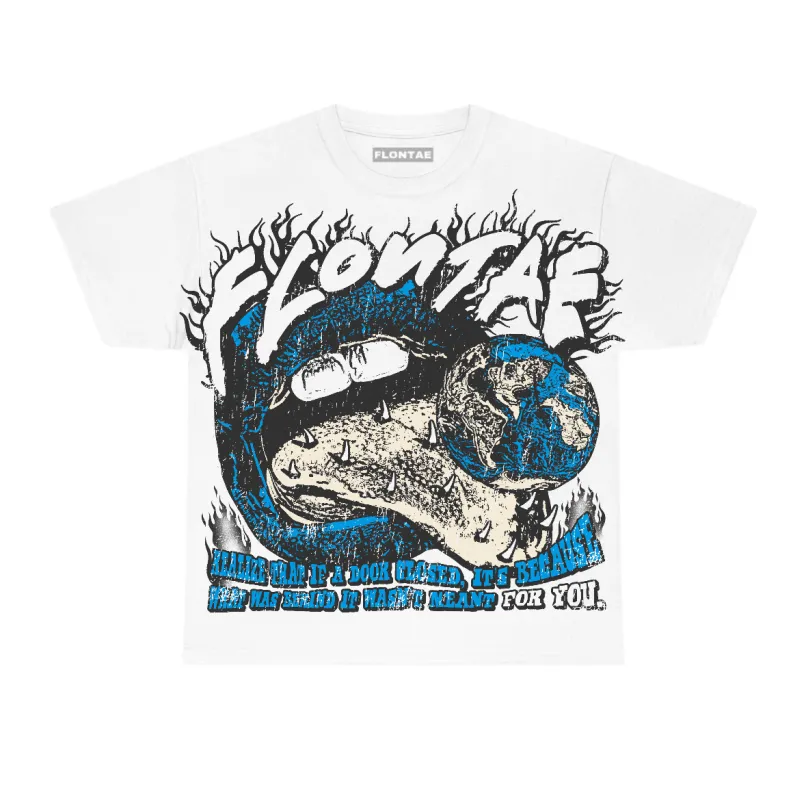 University Blue Reimagined 1s Flontae T-Shirt Don't Worry Graphic made by Flontae Clothing