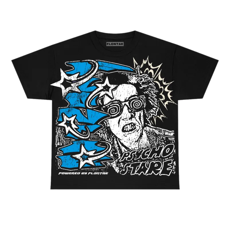 University Blue Reimagined 1s Flontae T-Shirt Stare Graphic sold by Flontae Clothing