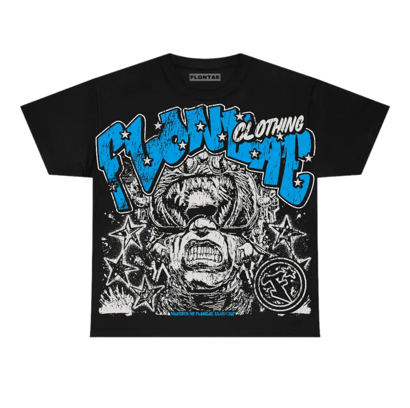 University Blue Reimagined 1s Flontae T-Shirt No Composure Graphic sold by Flontae Clothing