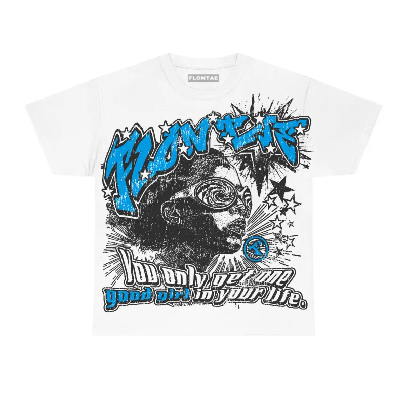 University Blue Reimagined 1s Flontae T-Shirt Good Girl Graphic sold by Flontae Clothing