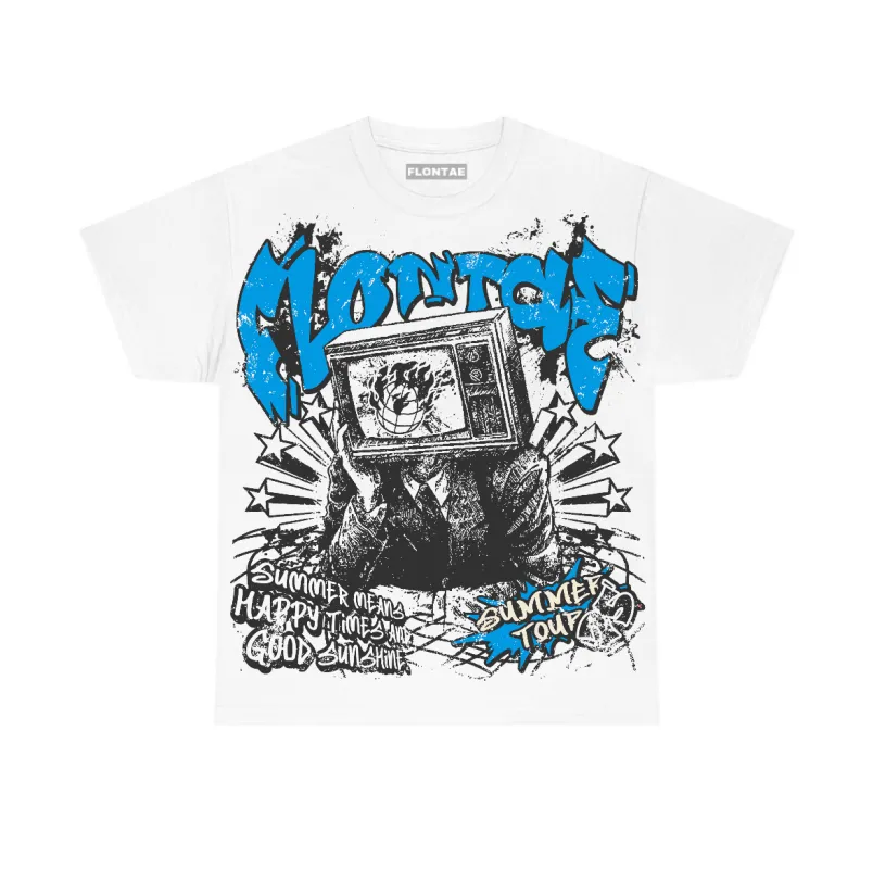 University Blue Reimagined 1s Flontae T-Shirt Happiness Graphic sold by Flontae Clothing