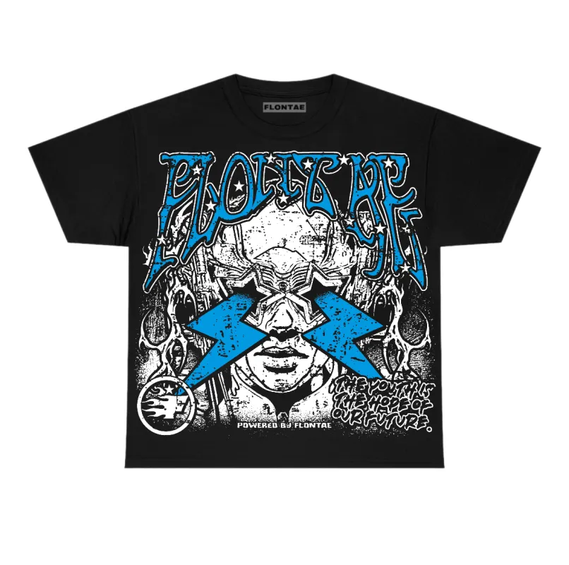 University Blue Reimagined 1s Flontae T-Shirt Just Chill Graphic sold by Flontae Clothing
