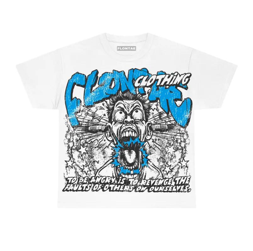 University Blue Reimagined 1s Flontae T-Shirt Revenge Graphic sold by Flontae Clothing