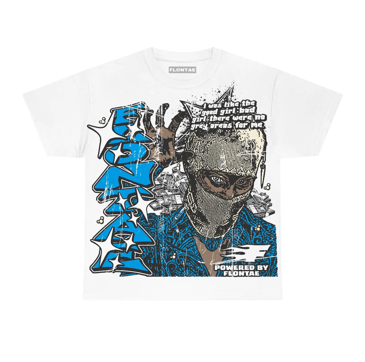 University Blue Reimagined 1s Flontae T-Shirt Used To This Graphic sold by Flontae Clothing