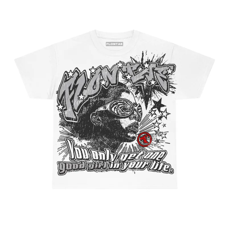 White Cement 4s Flontae T-Shirt Good Girl Graphic sold by Flontae Clothing
