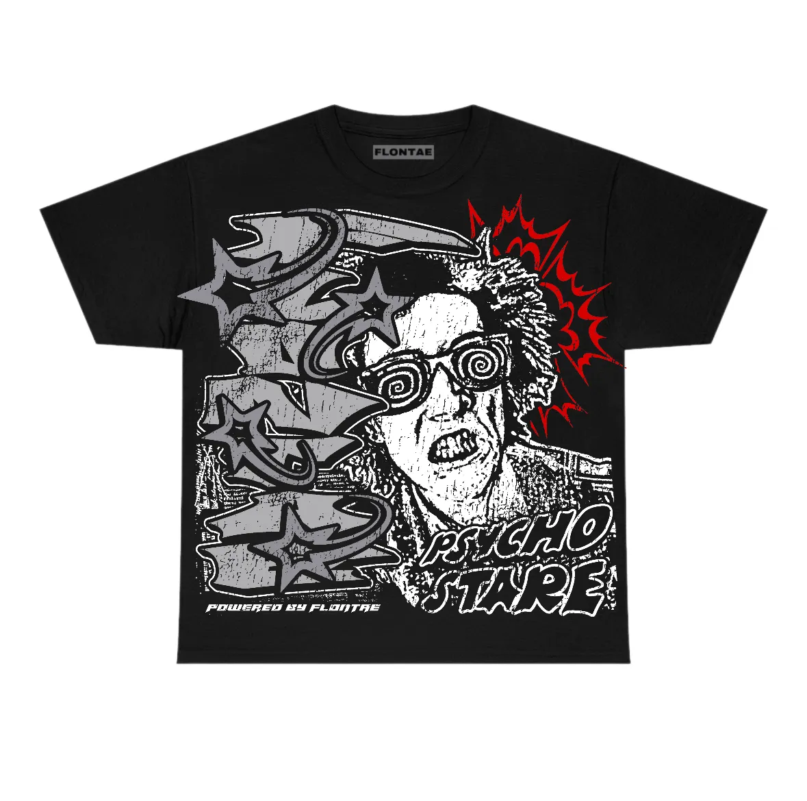 White Cement 4s Flontae T-Shirt Stare Graphic sold by Flontae Clothing