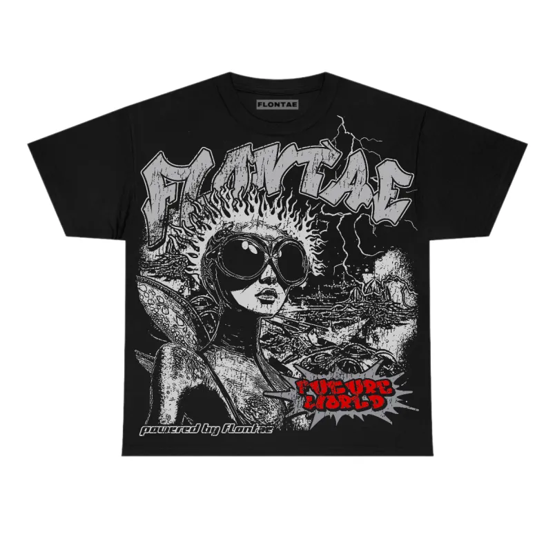 White Cement 4s Flontae T-Shirt Ahead Graphic sold by Flontae Clothing