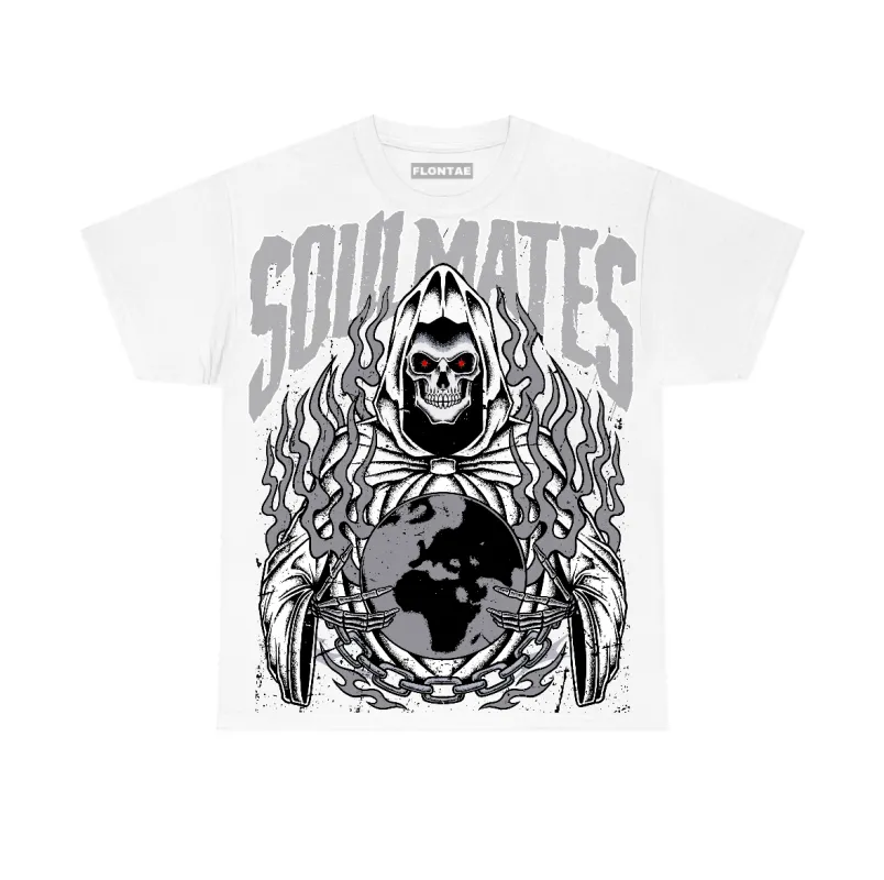 White Cement 4s Flontae T-Shirt Soulmates Graphic sold by Flontae Clothing
