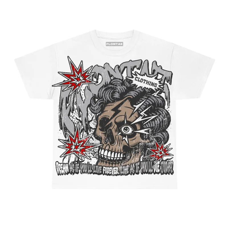 White Cement 4s Flontae T-Shirt Dream Graphic sold by Flontae Clothing
