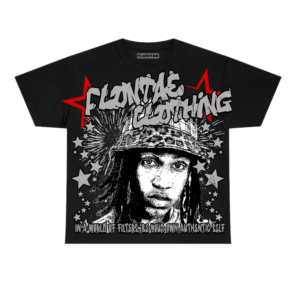 White Cement 4s Flontae T-Shirt Be Yourself Graphic sold by Flontae Clothing