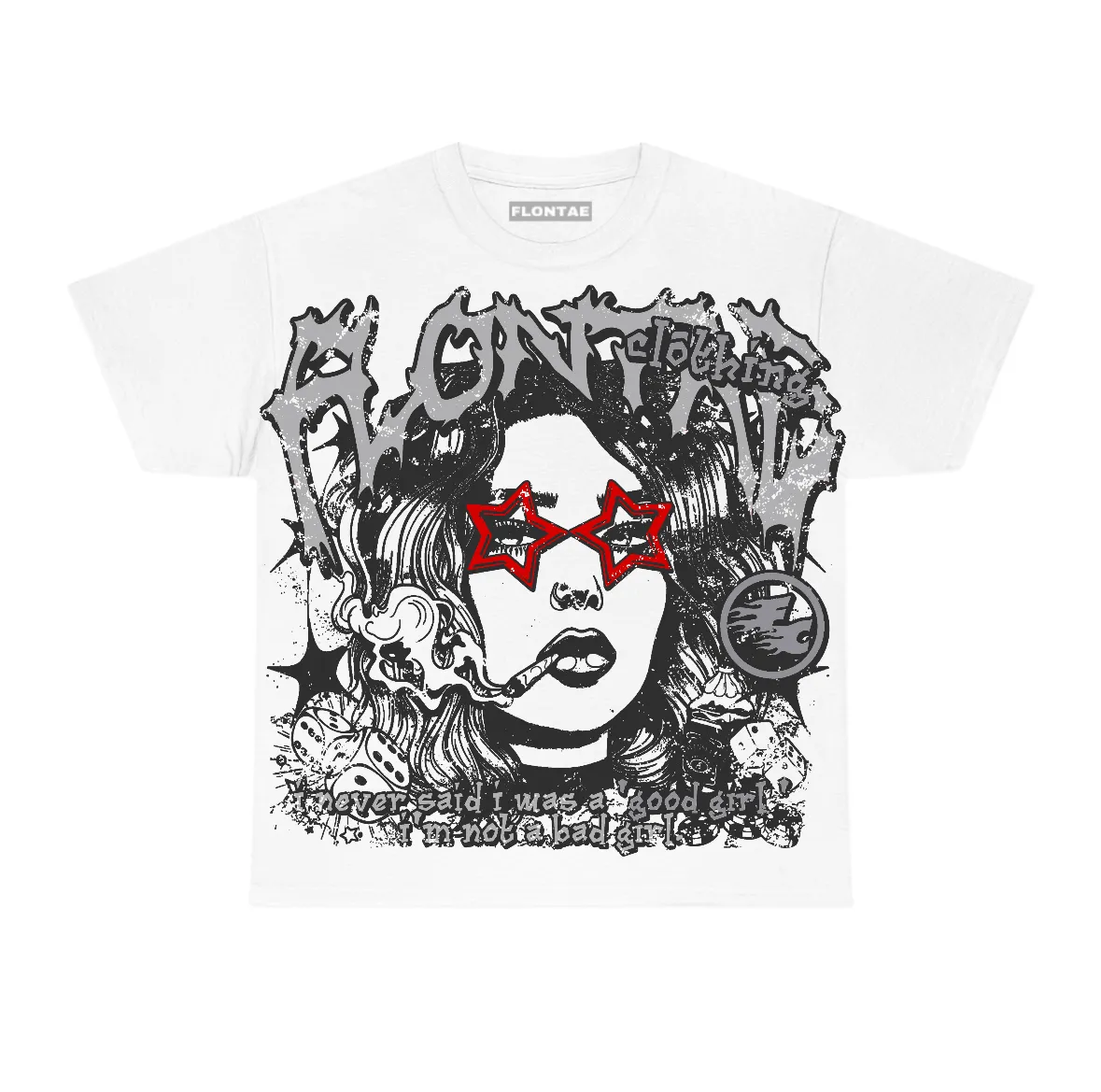 White Cement 4s Flontae T-Shirt Keep Quiet Graphic sold by Flontae Clothing