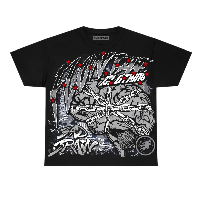 White Cement 4s Flontae T-Shirt Bad Brain Graphic sold by Flontae Clothing