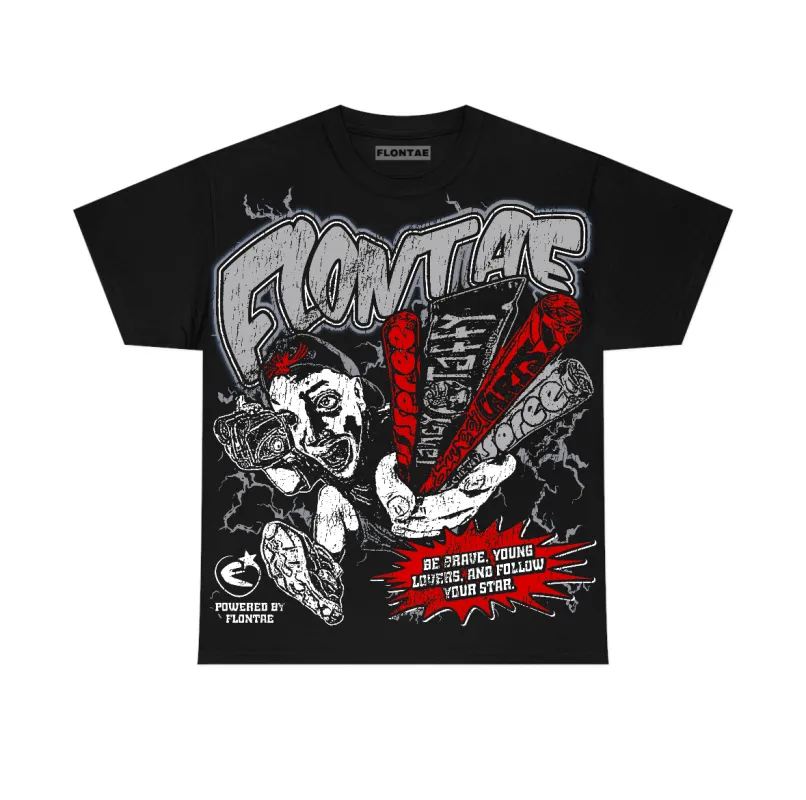 White Cement 4s Flontae T-Shirt Stay Brave Graphic sold by Flontae Clothing