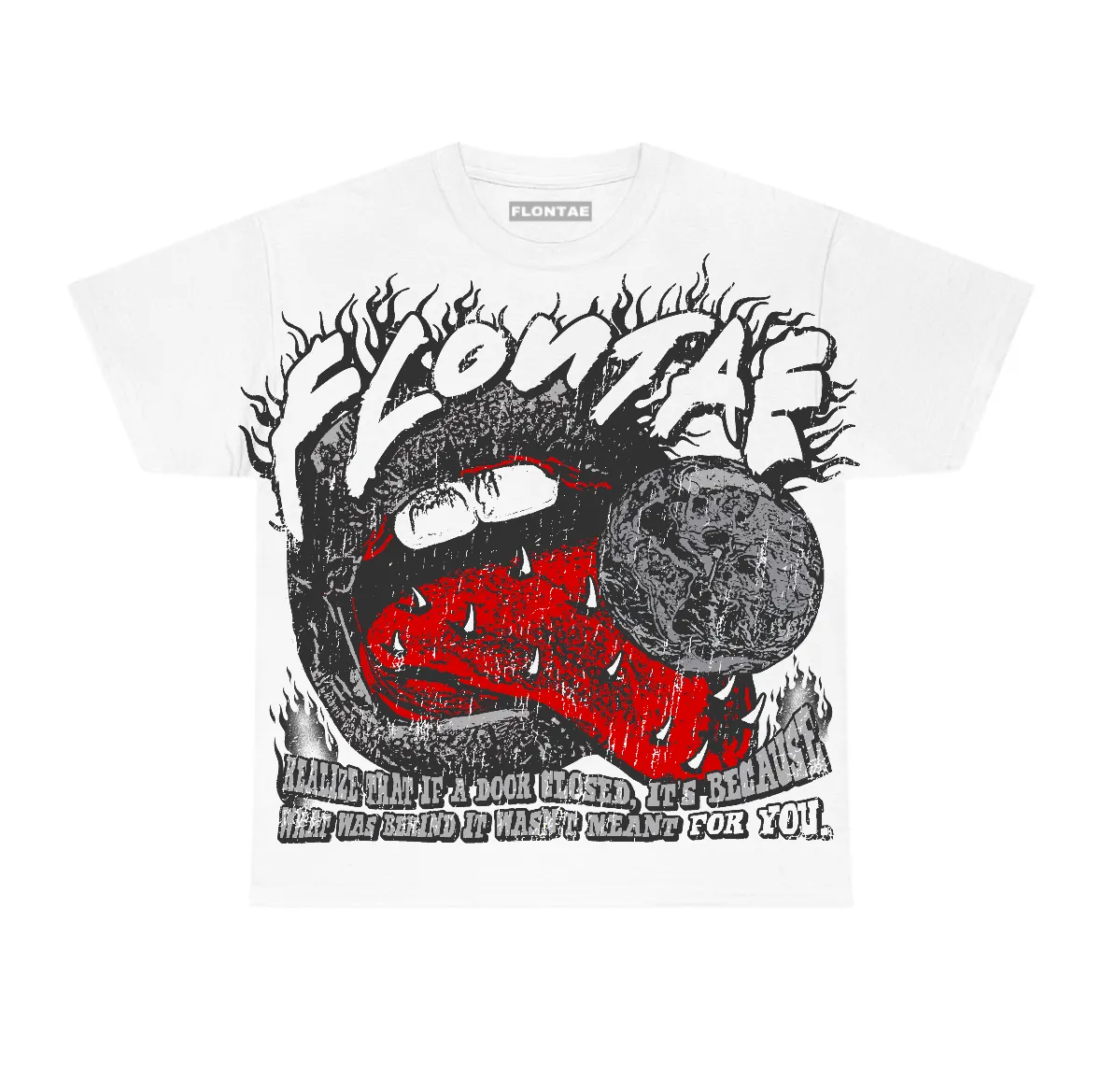 White Cement 4s Flontae T-Shirt Don't Worry Graphic sold by Flontae Clothing