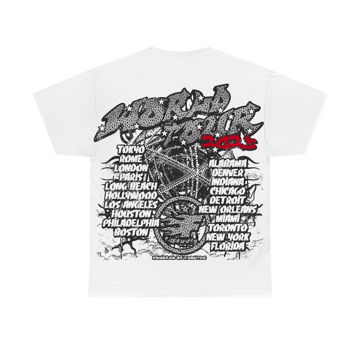 White Cement 4s Flontae T-Shirt No Victory Graphic sold by Flontae Clothing product image thumbnail 2