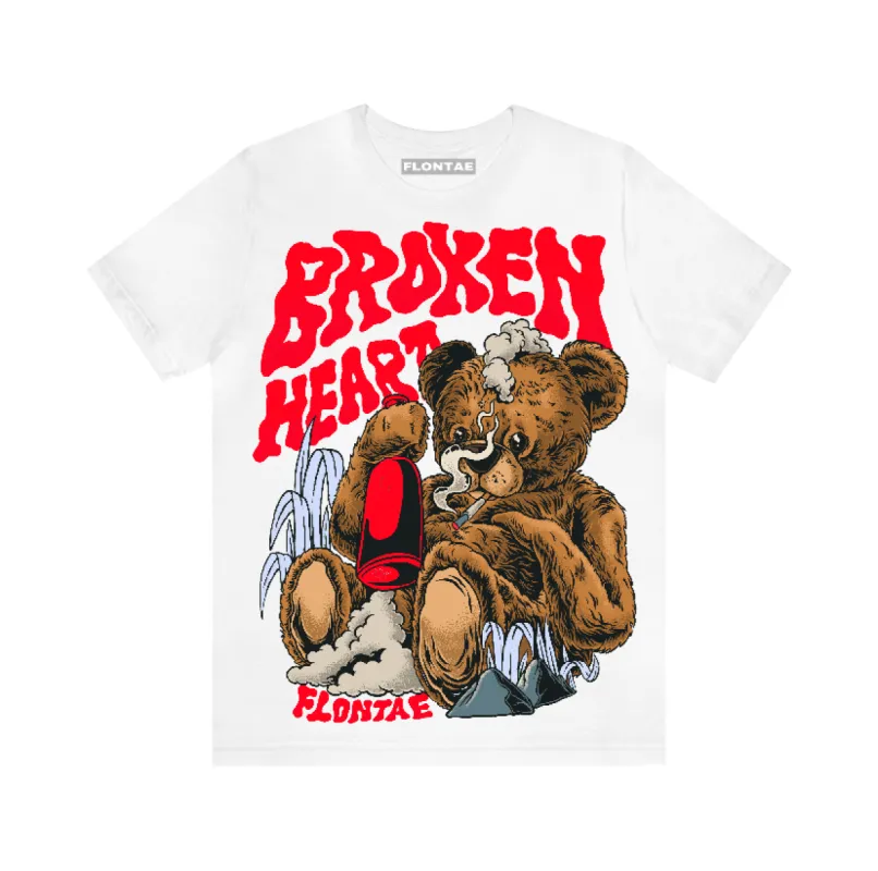 Cherry 11s Flontae T-Shirt Broken Heart Graphic sold by Flontae Clothing