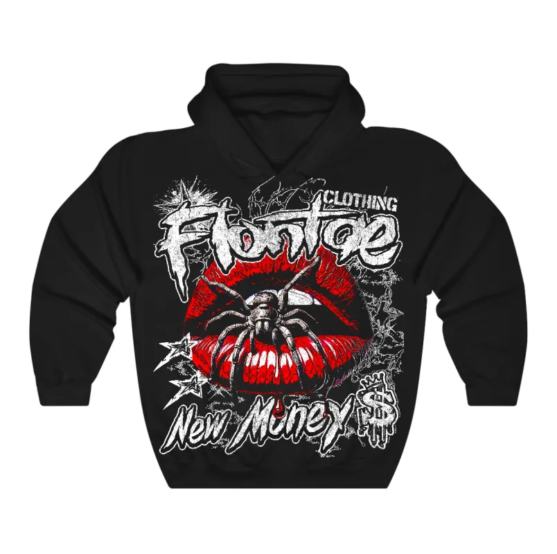Flontae Hoodie All Mouth Graphic sold by Flontae Clothing