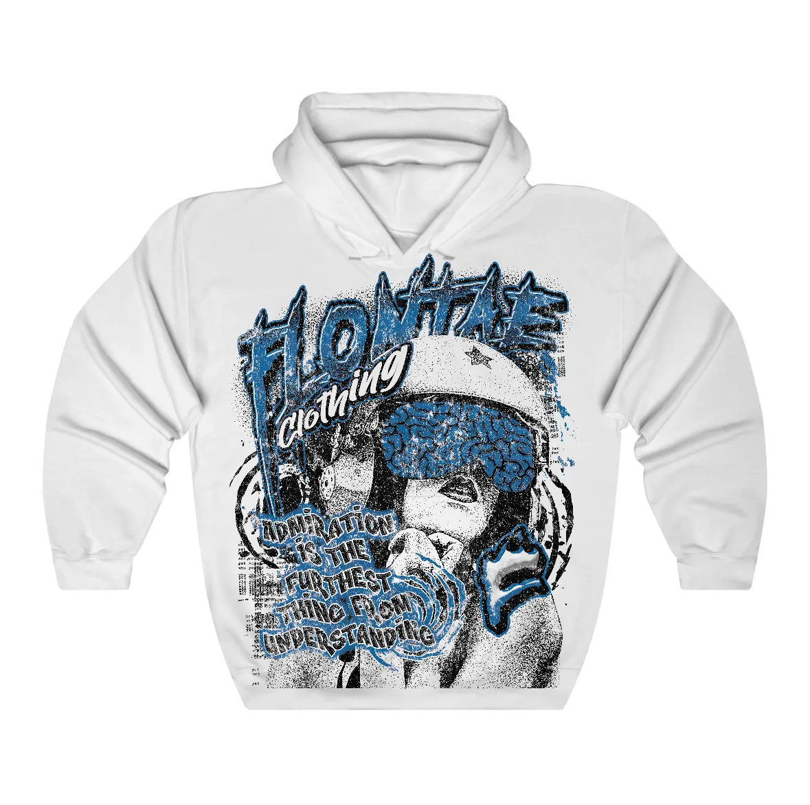 Military Blue 4s Flontae Hoodie Understand Graphic sold by Flontae Clothing