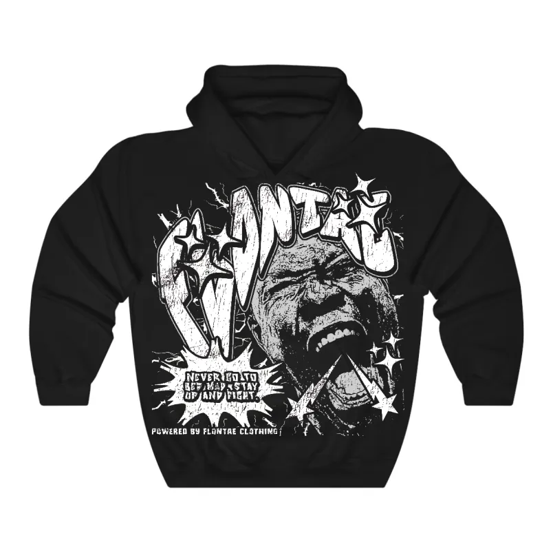 White Thunder 4s Flontae Hoodie Never Quit Graphic sold by Flontae Clothing