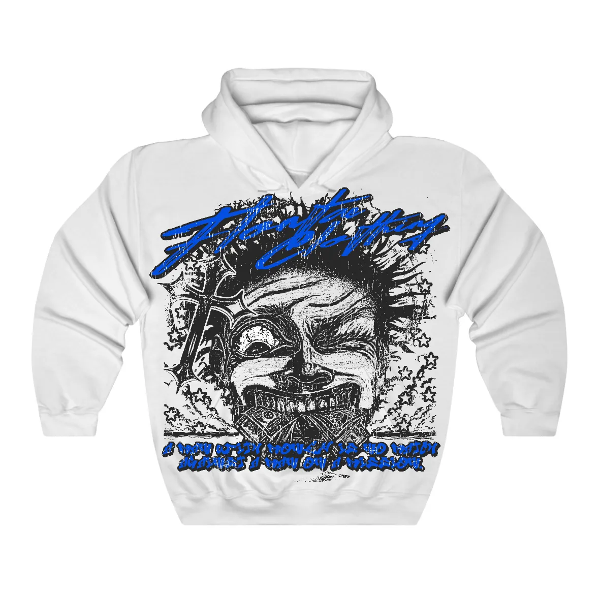Blueberry 12s Flontae Hoodie Nothing Else Graphic sold by Flontae Clothing