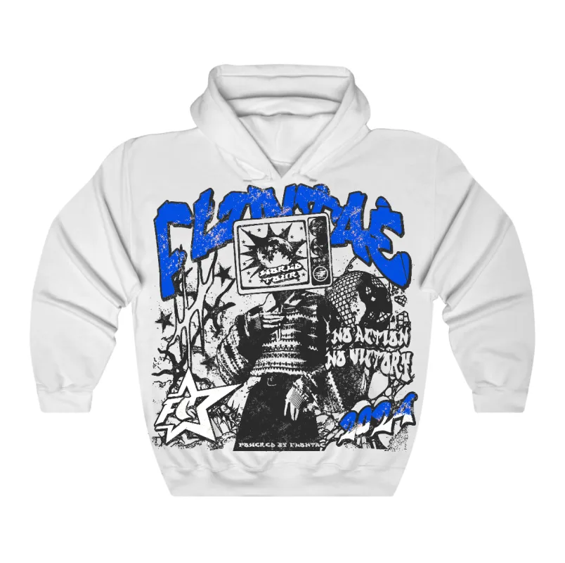 Blueberry 12s Flontae Hoodie No Victory Graphic sold by Flontae Clothing
