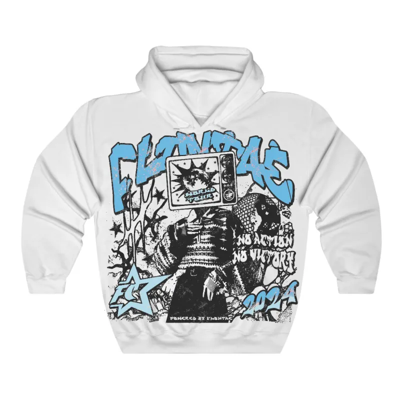 Legend Blue 11s Flontae Hoodie No Victory Graphic sold by Flontae Clothing