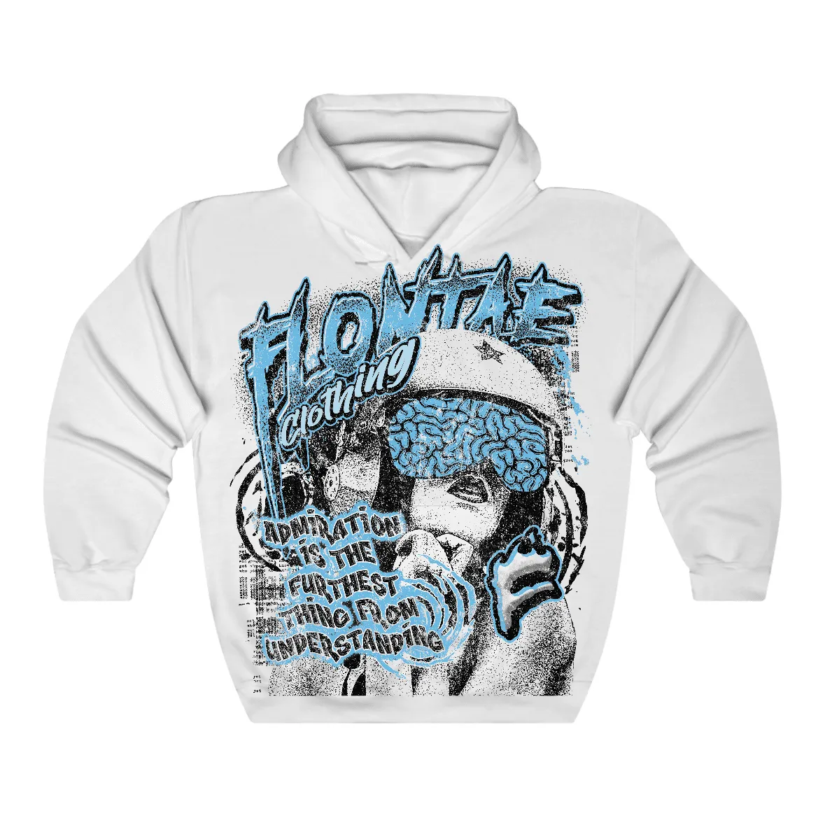 Legend Blue 11s Flontae Hoodie Understand Graphic sold by Flontae Clothing