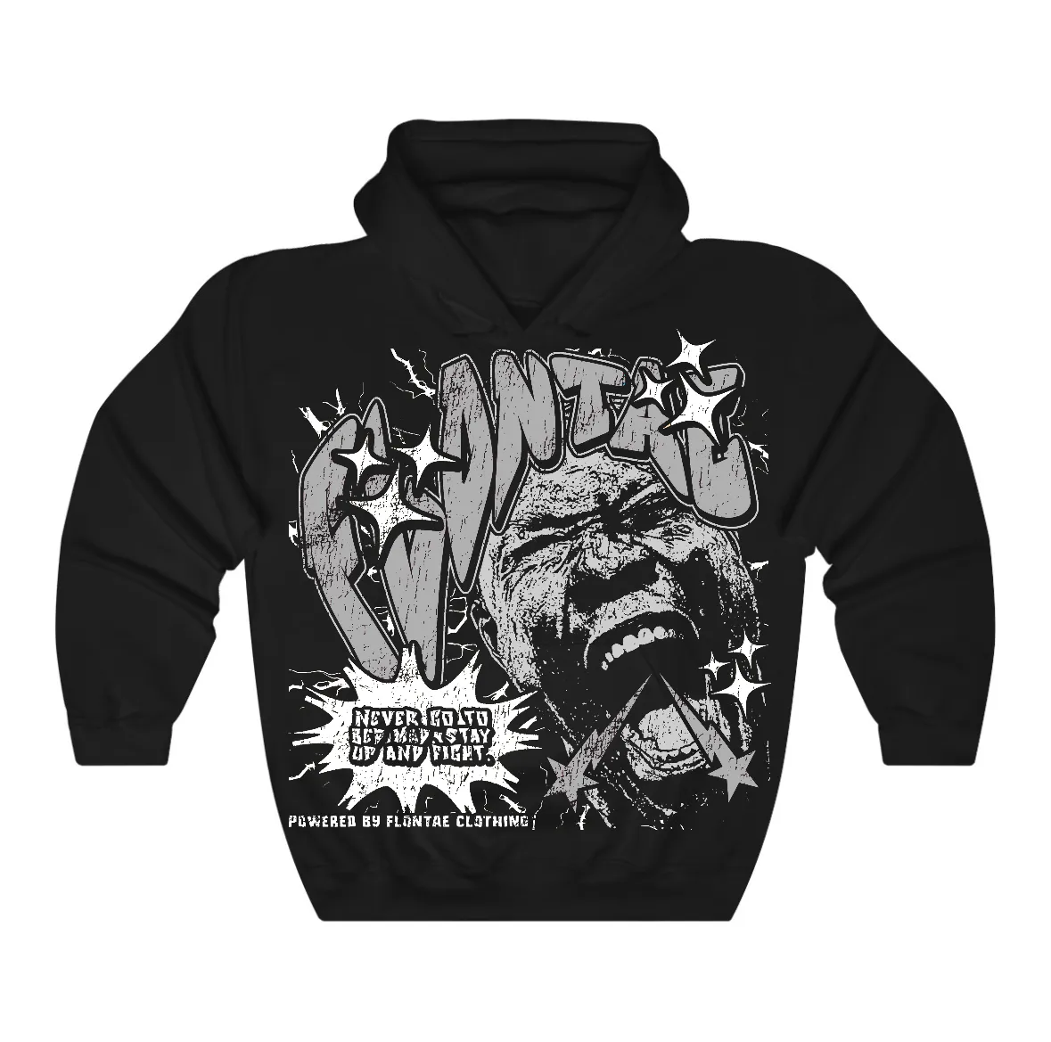 Shadow 1s Low Flontae Hoodie Never Quit Graphic sold by Flontae Clothing