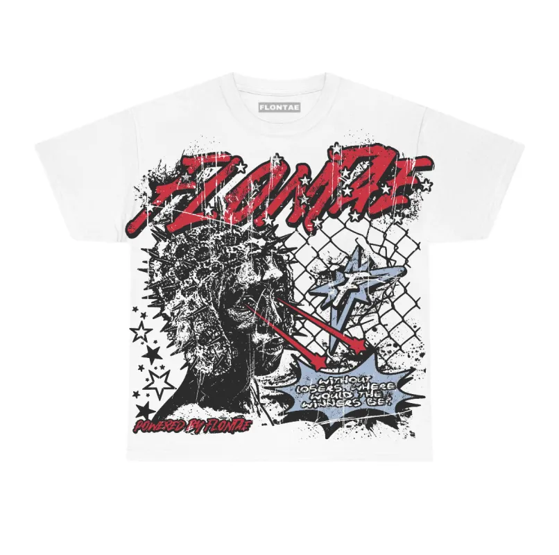 Fire Red “Black Tongue” 5s Flontae T-Shirt Winners Graphic sold by Flontae Clothing