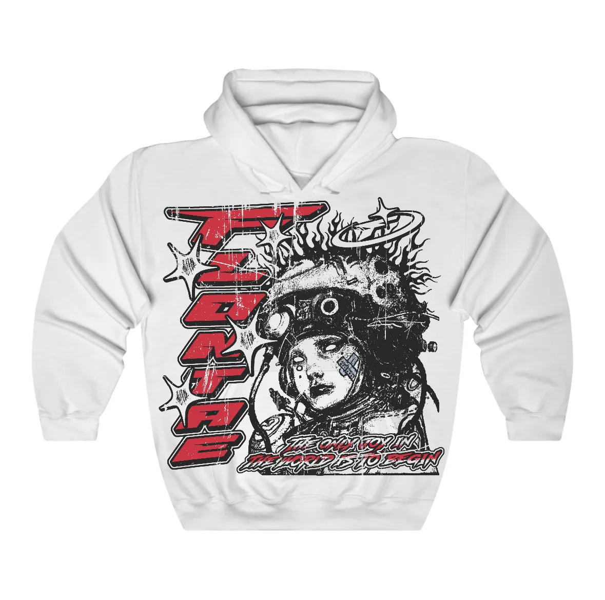 Fire Red “Black Tongue” 5s Flontae Hoodie Self Aware Graphic sold by Flontae Clothing