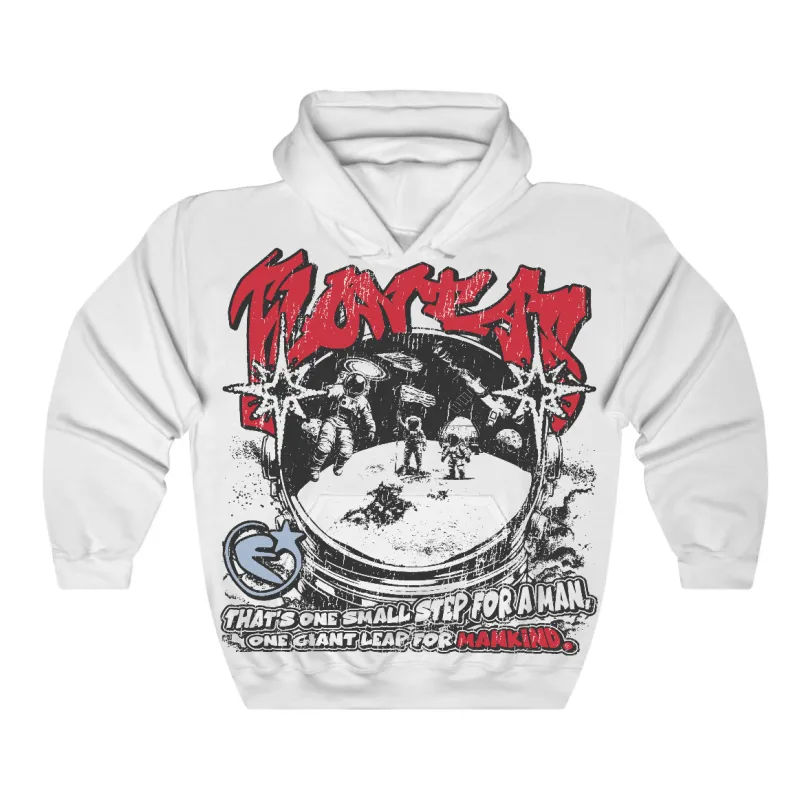 Fire Red “Black Tongue” 5s Flontae Hoodie Be Proud Graphic sold by Flontae Clothing