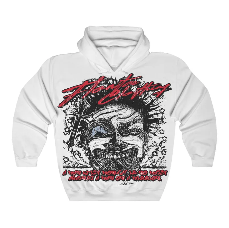 Fire Red “Black Tongue” 5s Flontae Hoodie Nothing Else Graphic sold by Flontae Clothing
