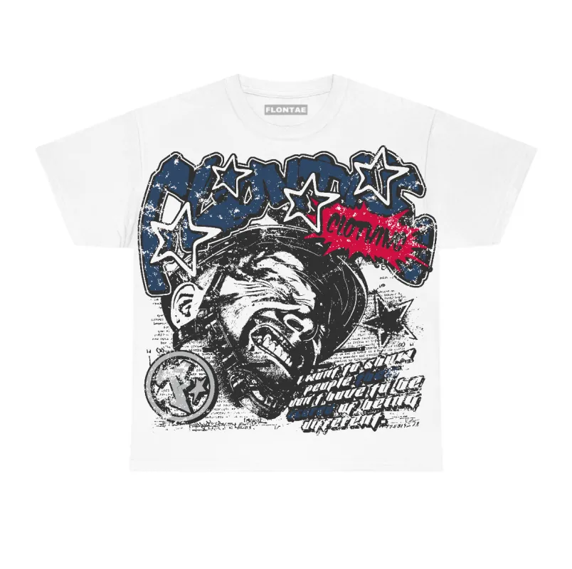 French Blue 12s Flontae T-Shirt Be Unique Graphic sold by Flontae Clothing