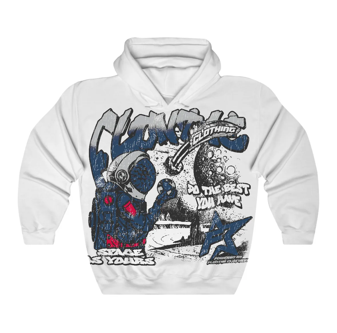 French Blue 12s Flontae Hoodie Space Is Yours Graphic sold by Flontae Clothing