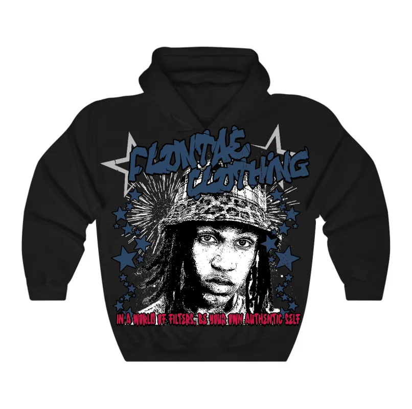 French Blue 12s Flontae Hoodie Be Yourself Graphic sold by Flontae Clothing
