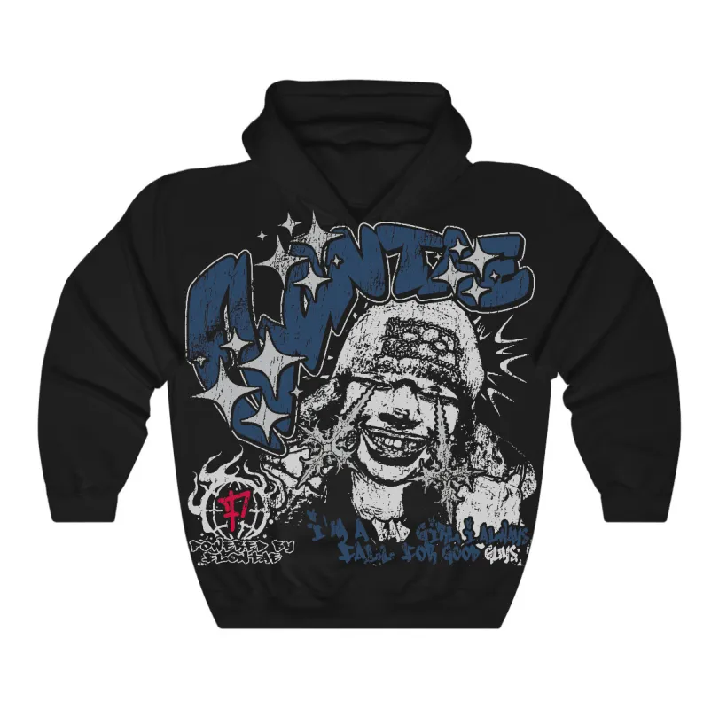 French Blue 12s Flontae Hoodie Changed The Thought Graphic sold by Flontae Clothing