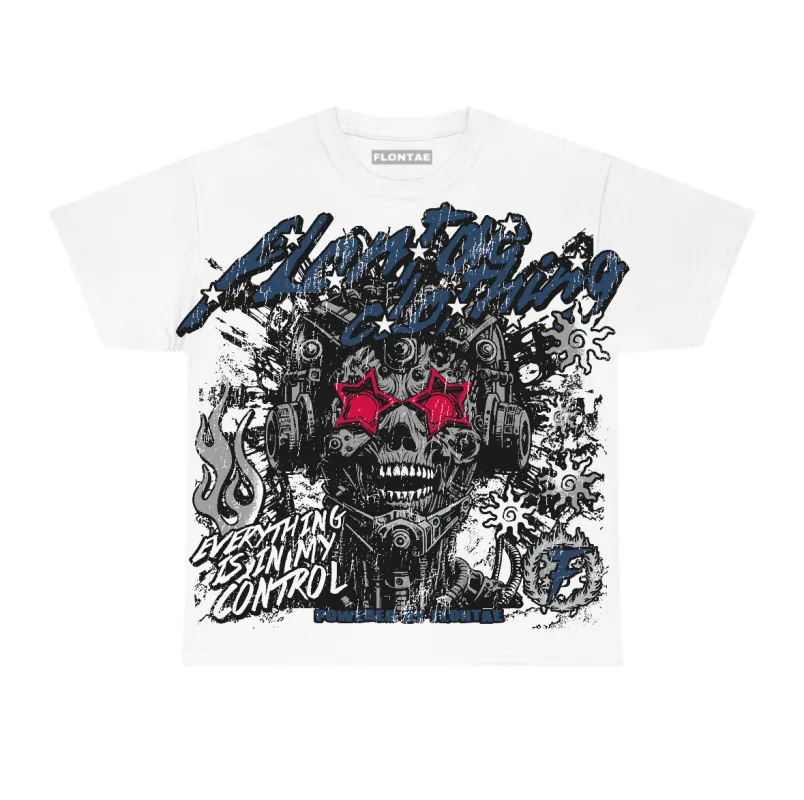 French Blue 12s Flontae T-Shirt My Control Graphic sold by Flontae Clothing