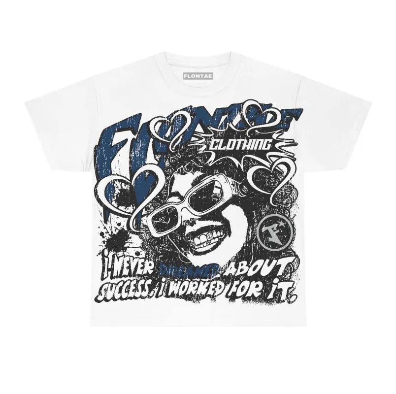 French Blue 12s Flontae T-Shirt Never Dream Graphic sold by Flontae Clothing