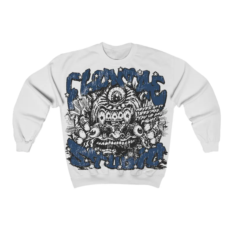 French Blue 12s Flontae Crewneck Sweatshirt Seems Fair Graphic sold by Flontae Clothing