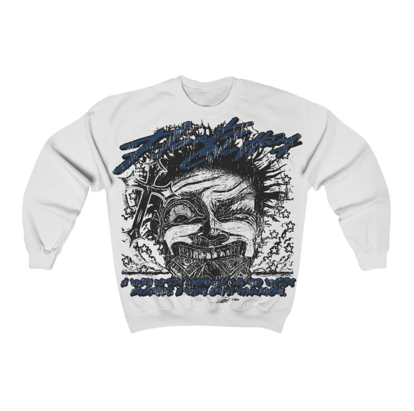 French Blue 12s Flontae Crewneck Sweatshirt Nothing Else Graphic sold by Flontae Clothing