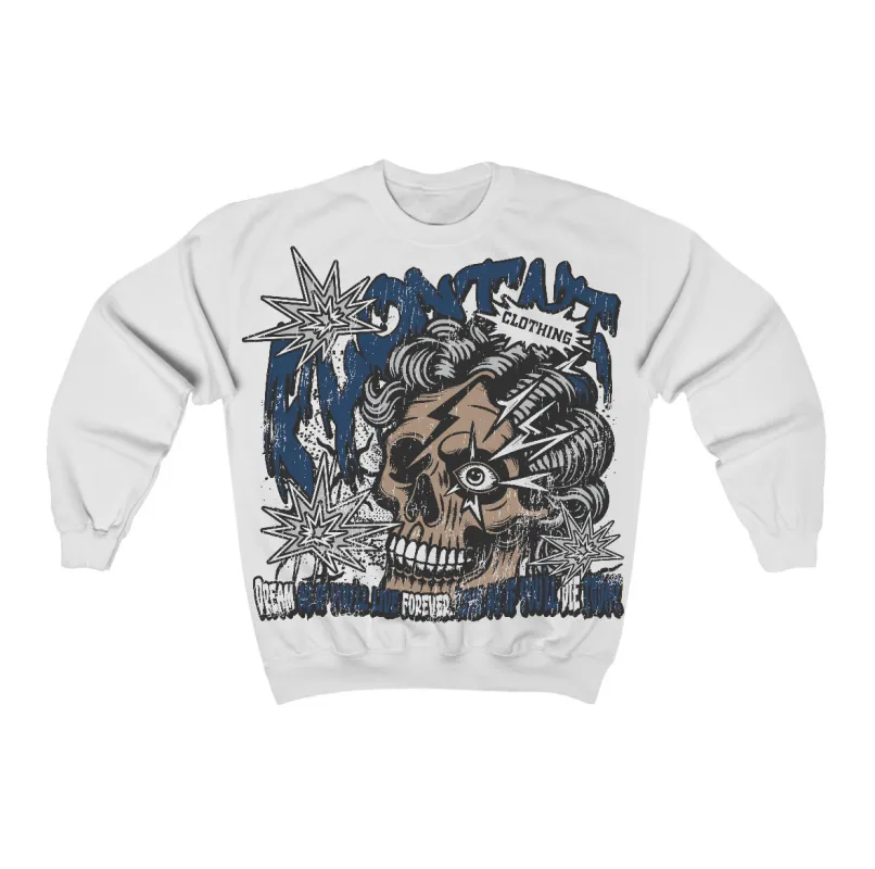 French Blue 12s Flontae Crewneck Sweatshirt Dream Graphic sold by Flontae Clothing