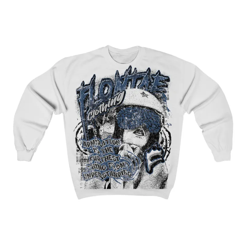 French Blue 12s Flontae Crewneck Sweatshirt Understand Graphic sold by Flontae Clothing