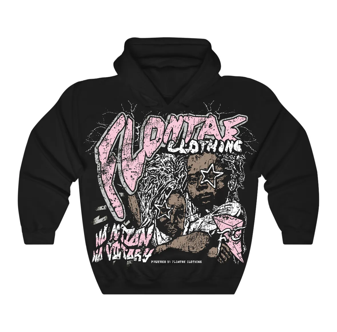 35th Anniversary 5s Flontae Hoodie No Action Graphic sold by Flontae Clothing